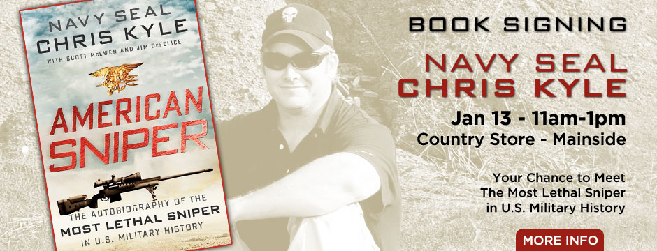 Chris Kyle "American Sniper" Book Signing Web Banner