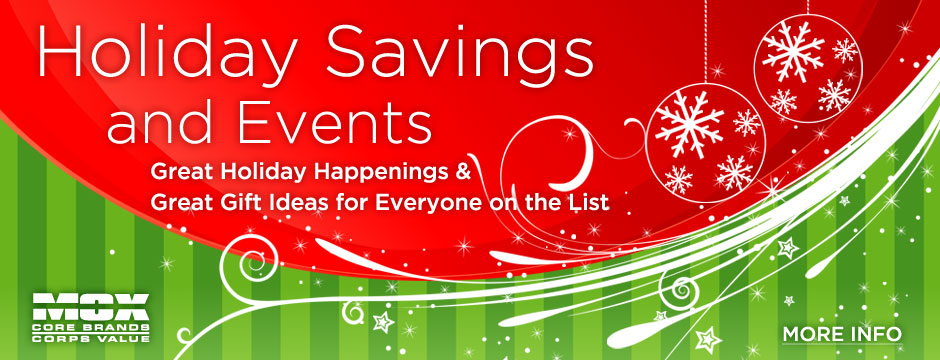 Holiday Savings Web Banner