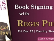 Regis Philbin Book Signing Web Banner